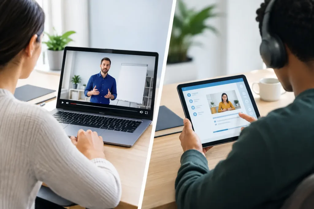 Training Videos Versus eLearning Modules